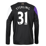 Liverpool Third Shirt 2013/14 - Long Sleeve with Sterling 31 printing