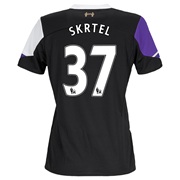 Liverpool Third Shirt 2013/14 - Womens with Skrtel 37 printing