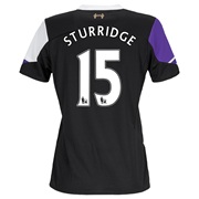Liverpool Third Shirt 2013/14 - Womens with Sturridge 15 printing