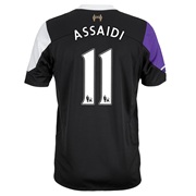 Liverpool Third Shirt 2013/14 with Assaidi 11 printing