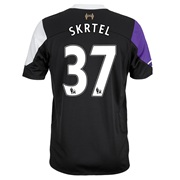 Liverpool Third Shirt 2013/14 with Skrtel 37 printing