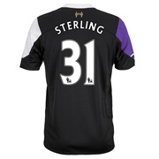 Liverpool Third Shirt 2013/14 with Sterling 31 printing