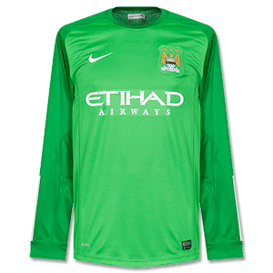 Man City Away GK Shirt 2013 2014
