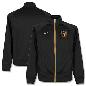 Man City Black Core Trainer Jacket 2013 2014