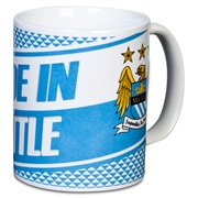 Manchester City AW13 11oz Slogan Mug