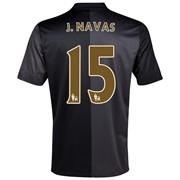 Manchester City Away Shirt 2013/14 - Junior with J.Navas 15 printing