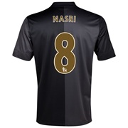 Manchester City Away Shirt 2013/14 - Junior with Nasri 8 printing