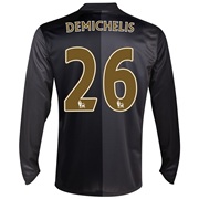 Manchester City Away Shirt 2013/14 - Long Sleeved with Demichelis 26 printing