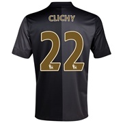 Manchester City Away Shirt 2013/14 with Clichy 22 printing