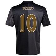 Manchester City Away Shirt 2013/14 with Dzeko 10 printing