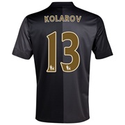 Manchester City Away Shirt 2013/14 with Kolarov 13 printing
