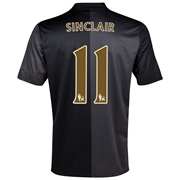 Manchester City Away Shirt 2013/14 with Sinclair 11 printing