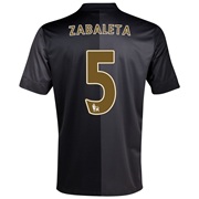 Manchester City Away Shirt 2013/14 with Zabaleta 5 printing
