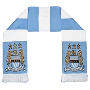 Manchester City Core Classic Bar Jacquard Scarf