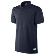 Manchester City Covert Embroidered Polo - Mens Blue