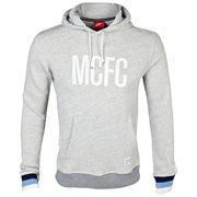 Manchester City Covert Hoody - Mens Grey
