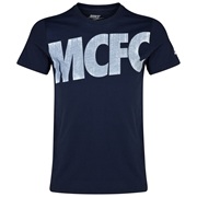Manchester City Covert T-Shirt Blue