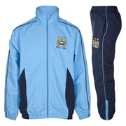 Manchester City Essential Compete Tracksuit - Navy - Older Boys