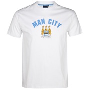 Manchester City Essential Staley T-Shirt - White - Infant Boys