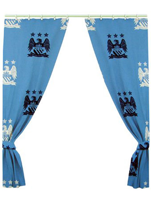 Manchester City FC Crest Curtains