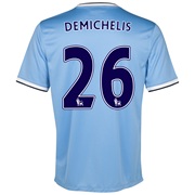 Manchester City Home Shirt 2013/14 - Junior with Demichelis 26 printing