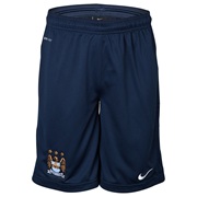 Manchester City Longer Knit Short - Junior - Obsidian Blue