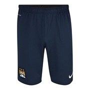 Manchester City Longer Knit Short - Mens Navy