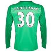 Manchester City Option 1 Goalkeeper Shirt 2013/14 - Green with Pantilimon 30 printing