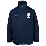 Manchester City Rain Jacket - Junior -Obsidian Blue