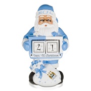 Manchester City Santa 10inch Countdown Calendar