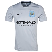Manchester City Squad Training Top- Mens Grey