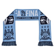 Manchester City The FA Cup Final 2013 Scarf