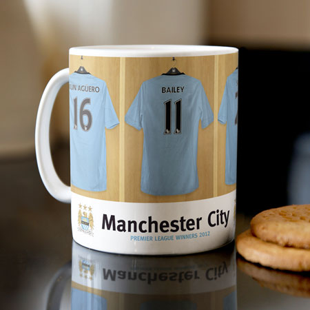 Personalised Manchester City Mug