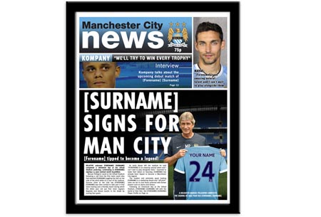 Personalised Manchester City News