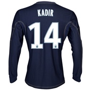 Olympique de Marseille Away Shirt LS 2013/14 - Mens Lt Blue with Kadir 14 printing
