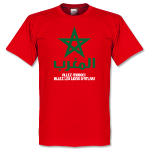 Allez Morocco T-shirt - Red
