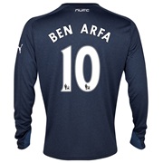 Newcastle United Away Shirt 2013/14- Long Sleeve with Ben Arfa 10 printing