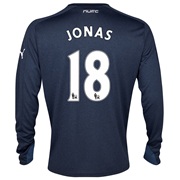 Newcastle United Away Shirt 2013/14 -Womens with Jonas 18 printing