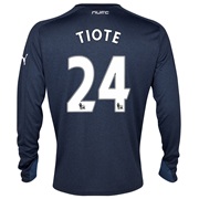 Newcastle United Away Shirt 2013/14 -Womens with Tiote 24 printing
