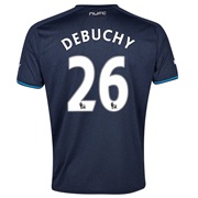 Newcastle United Away Shirt 2013/14 - kids with Debuchy 26 printing