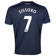 Newcastle United Away Shirt 2013/14 - kids with Sissoko 7 printing