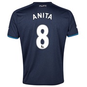 Newcastle United Away Shirt 2013/14 with Anita 8 printing