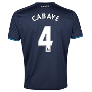 Newcastle United Away Shirt 2013/14 with Cabaye 4 printing