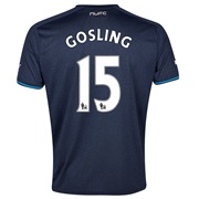 Newcastle United Away Shirt 2013/14 with Gosling 15 printing
