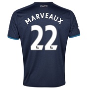 Newcastle United Away Shirt 2013/14 with Marveaux 22 printing