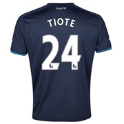 Newcastle United Away Shirt 2013/14 with Tiote 24 printing