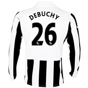 Newcastle United Home Shirt 2013/14 - Long Sleeve with Debuchy 26 printing