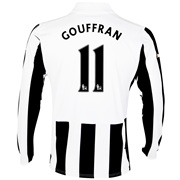 Newcastle United Home Shirt 2013/14 - Long Sleeve with Gouffran 11 printing
