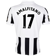 Newcastle United Home Shirt 2013/14 - Outsize with Amalfitano 17 printing