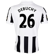 Newcastle United Home Shirt 2013/14 - Outsize with Debuchy 26 printing